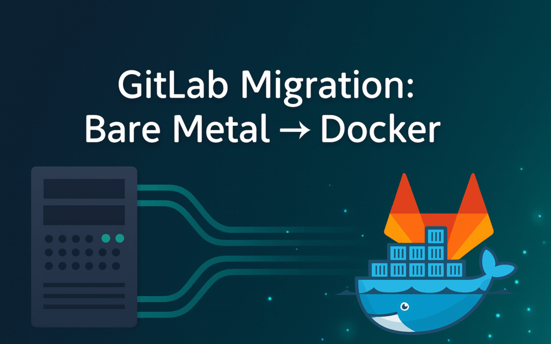 Migrating GitLab from Bare-Metal to Docker (with reverse proxy and utilizing acme.sh)